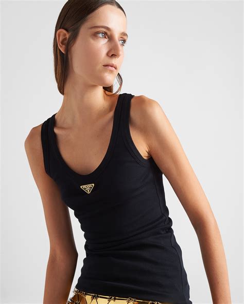 prada tabk|Prada tank top price.